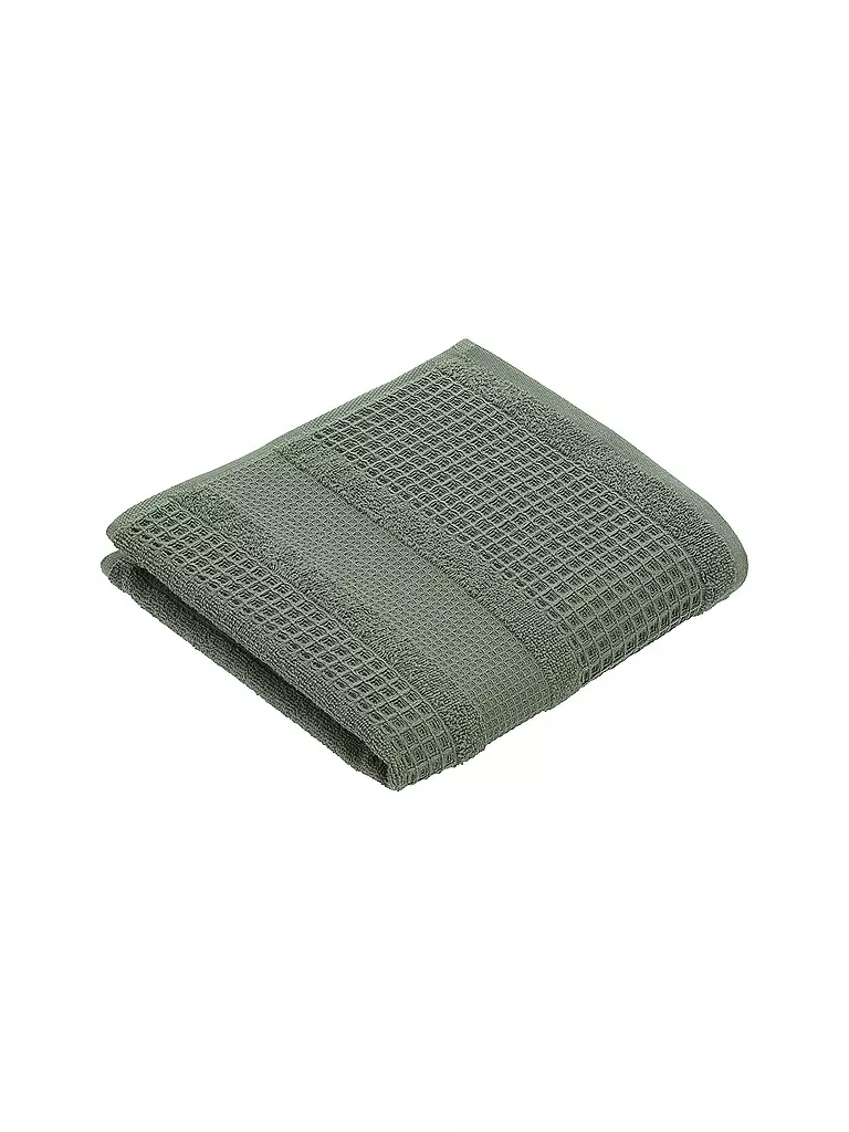 VOSSEN | Handtuch 50x100cm SENSES Detox Green  | dunkelgrün