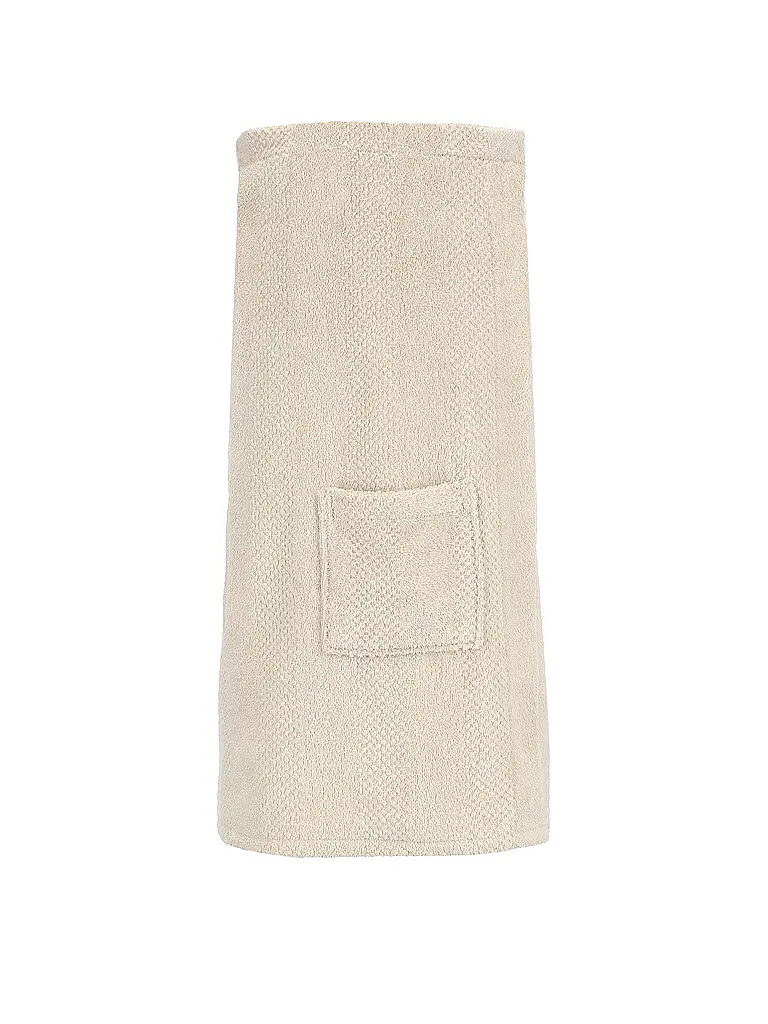 VOSSEN | Herren Saunakilt SILVO Sand | Beige