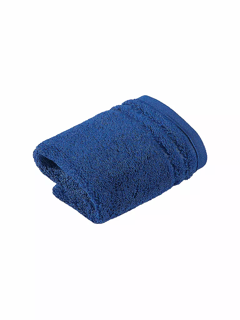 VOSSEN | Seiftuch VIENNA STYLE SUPERSOFT 30x30cm Deep Blue | dunkelblau