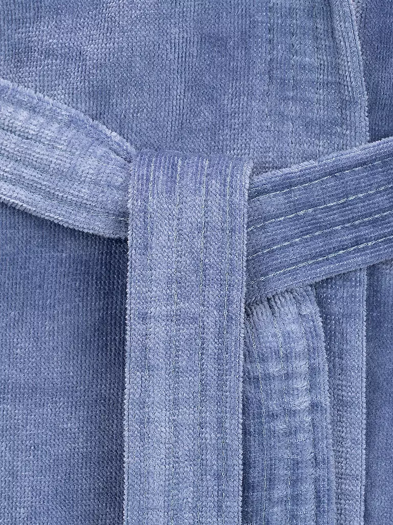 VOSSEN | Unisex Bademantel TEXAS Atlantic | dunkelblau