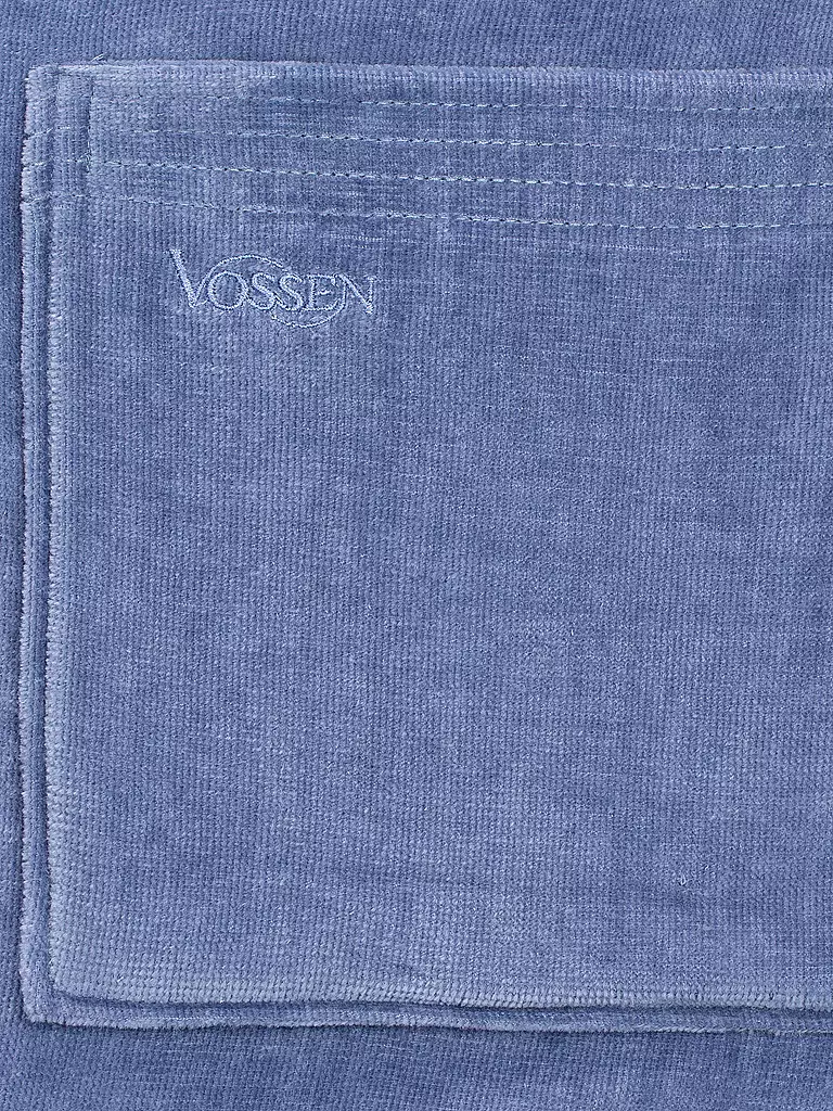 VOSSEN | Unisex Bademantel TEXAS Atlantic | dunkelblau