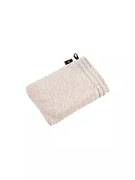 VOSSEN | Waschhandschuh CALYPSO FEELING 22x16cm Flanell | beige