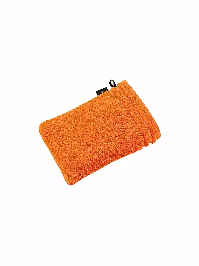 VOSSEN | Waschhandschuh CALYPSO FEELING 22x16cm Orange | orange