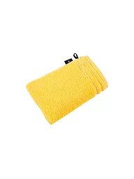 VOSSEN | Waschhandschuh CALYPSO FEELING 22x16cm Flanell | gelb