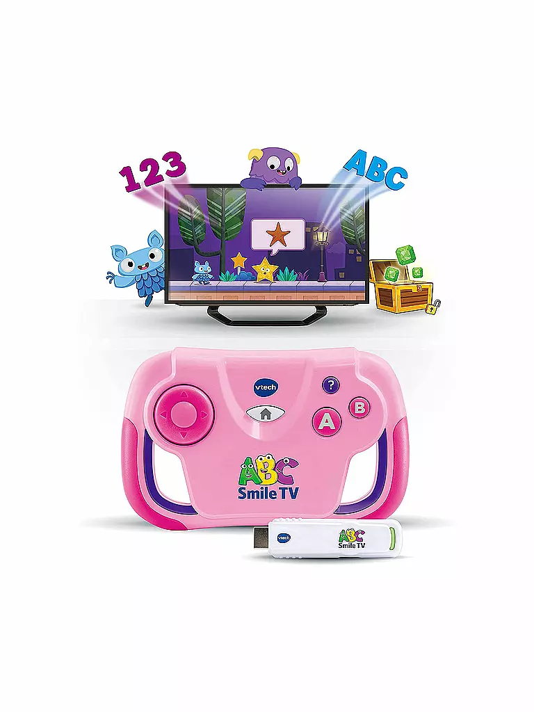 VTECH | ABC Smile TV pink | keine Farbe