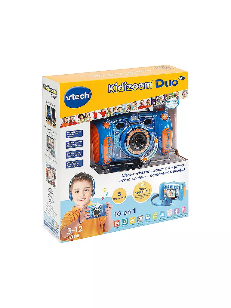 VTECH | Kidizoom Duo 5.0 – Blau  | transparent