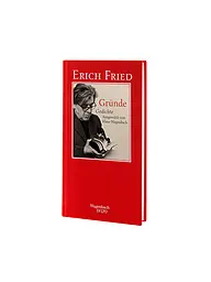 WAGENBACH | Buch - Gründe Gedichte (Autor: Erich Fried) | keine Farbe