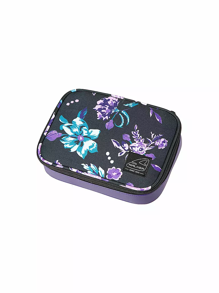 WALKER | Pencil Box Big - Federpenal "Flower Violet" | lila