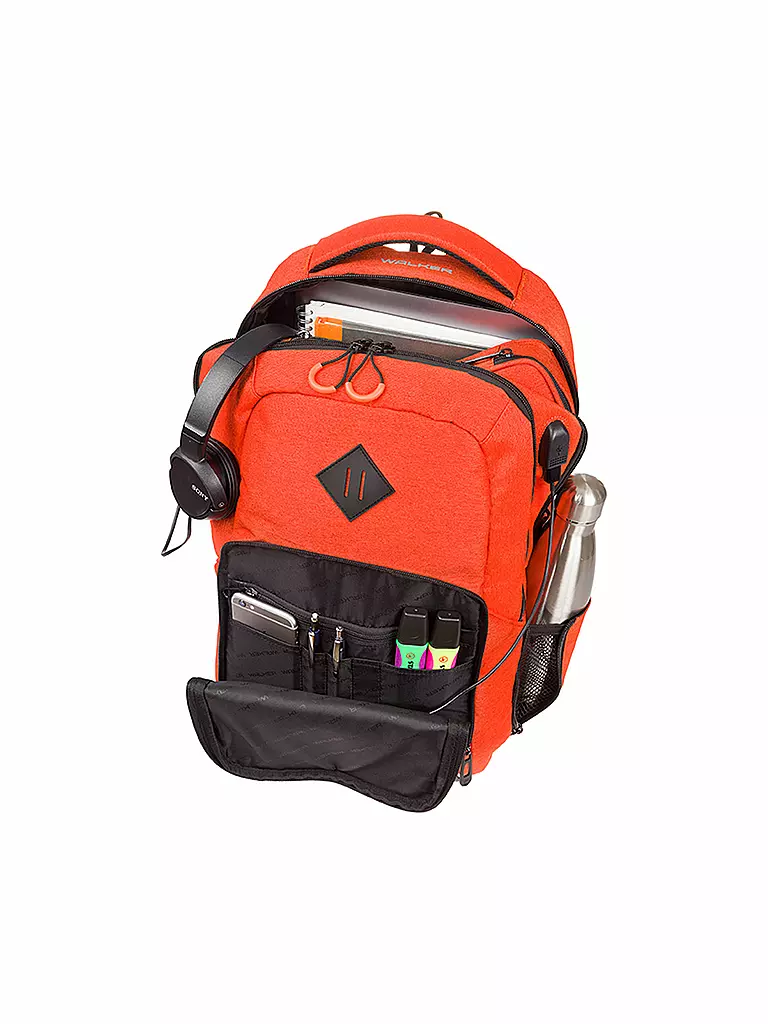 WALKER | Rucksack College Wizzard  | rot