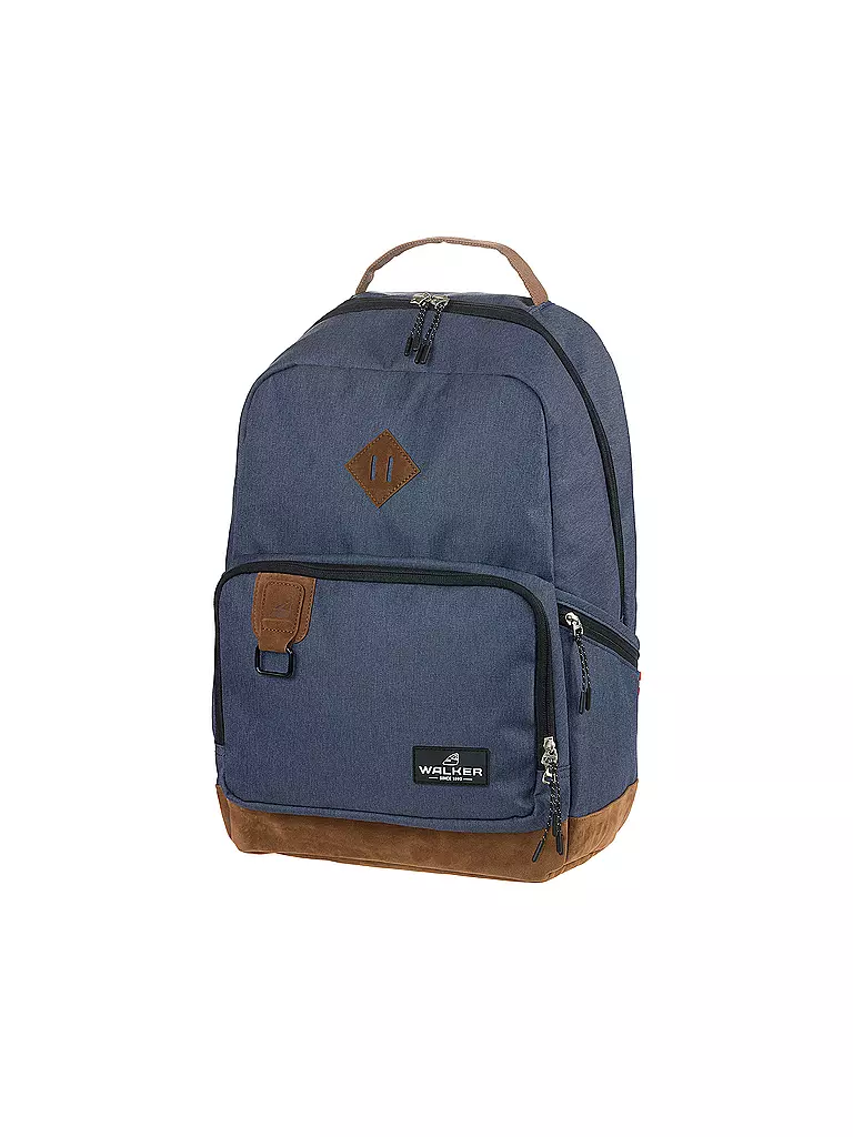 WALKER | Rucksack Pure Eco Concept Midnight | dunkelblau