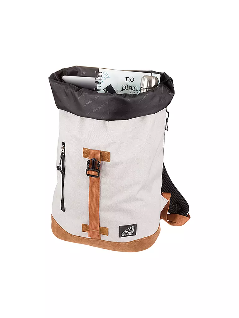 WALKER | Rucksack Roll Up Eco Concept  | grau