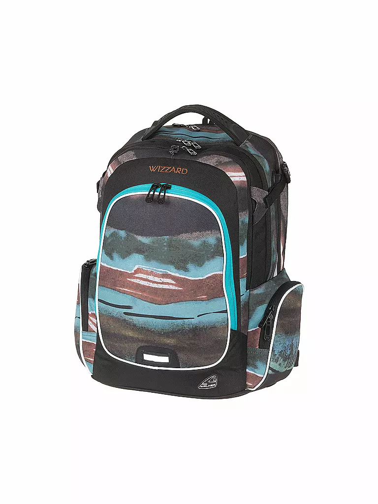 WALKER | Schulrucksack "Campus Wizzard" | türkis