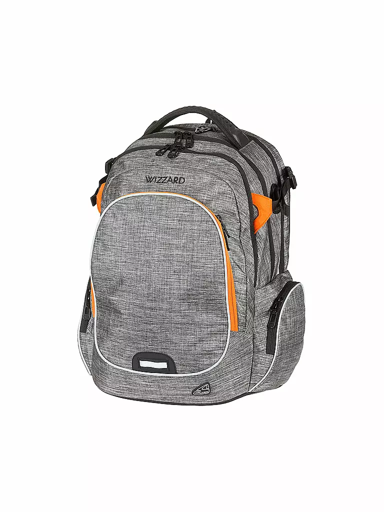 WALKER | Schulrucksack "Campus Wizzard" | grau