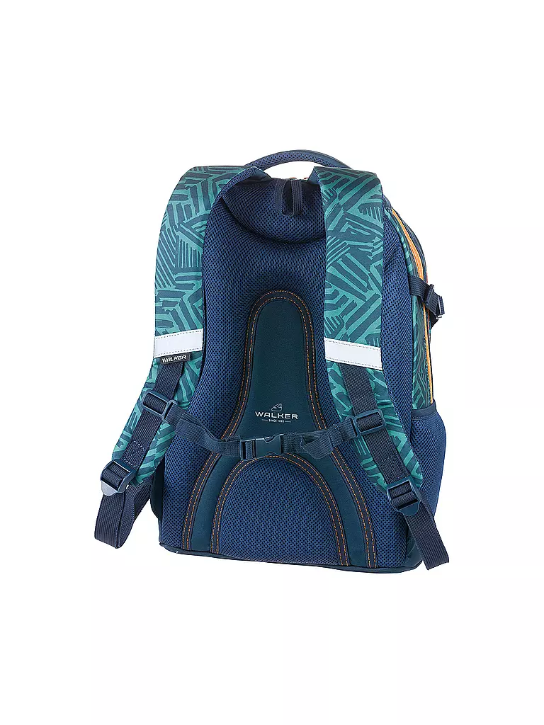 WALKER | Schulrucksack Fame 2.0 Beast Mode | petrol