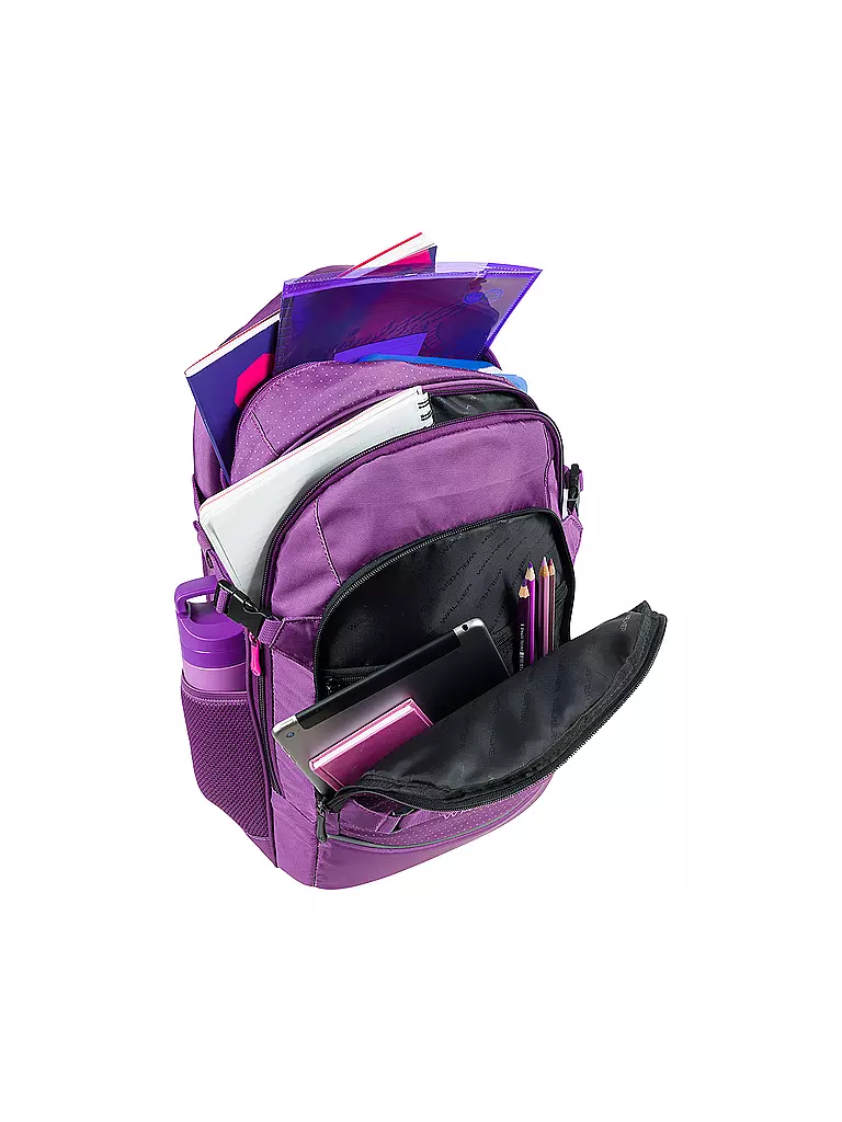 WALKER | Schulrucksack Fame 2.0 Uni Plum | lila