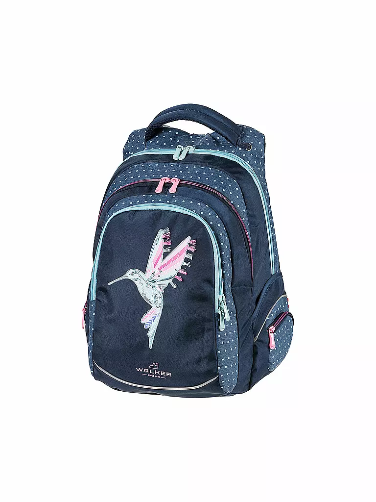 WALKER | Schulrucksack Fame Magic Colibri Petrol | petrol