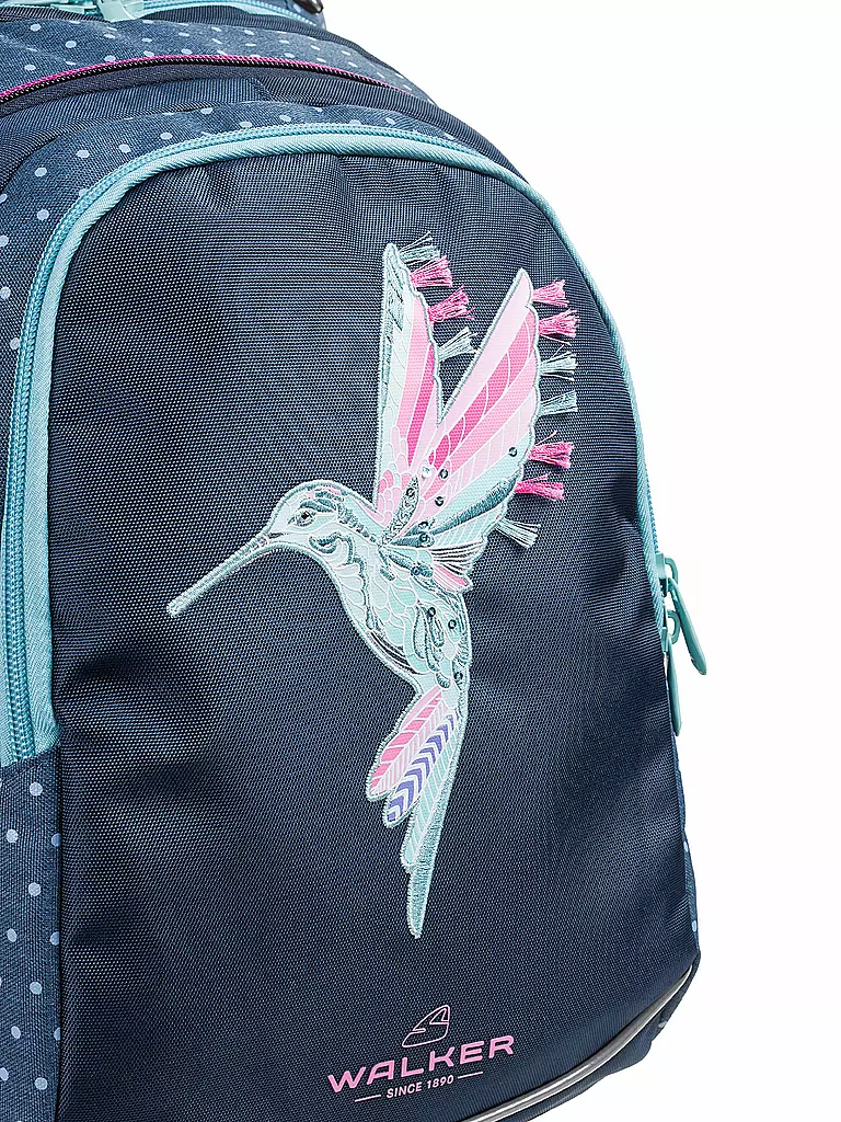 WALKER | Schulrucksack Fame Magic Colibri Petrol | petrol