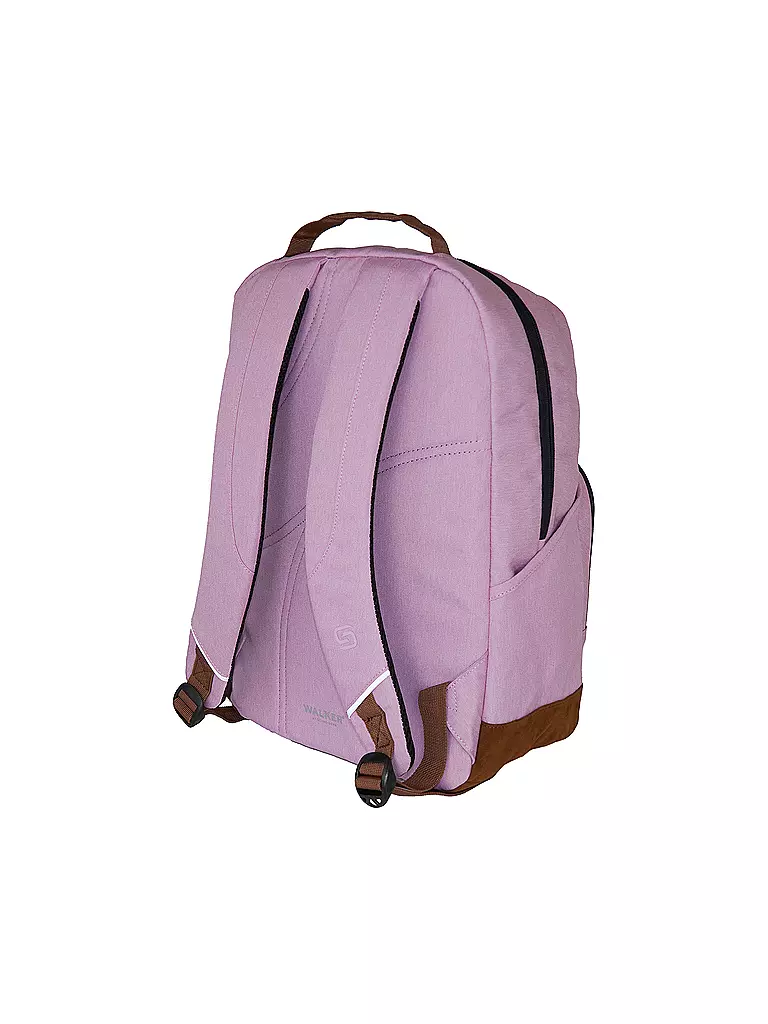 WALKER | Schulrucksack Pure Eco Mauve | pink