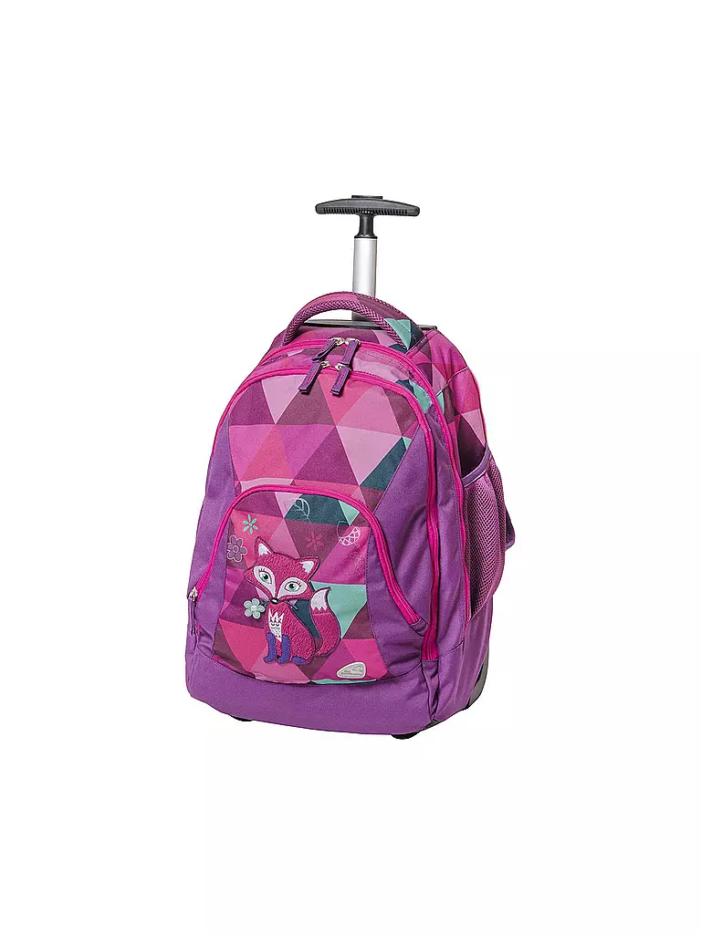 WALKER | Trolleyrucksack "Scoot -  Frieda The Fox" | lila