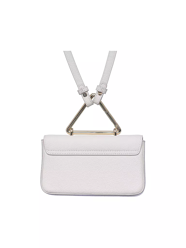 WEAT | Ledertasche - Minibag "Toast Daisy" | creme