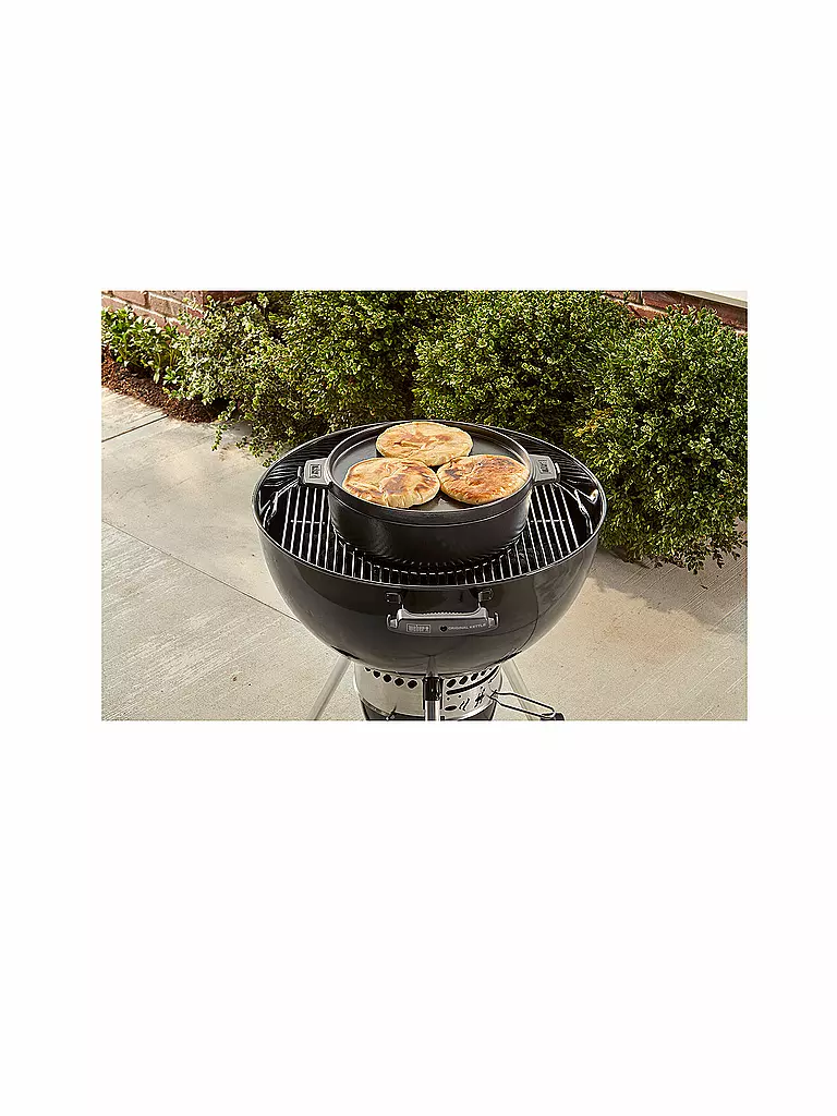 WEBER GRILL | 2 in 1 Dutch Oven - Pfanne 8857 | schwarz