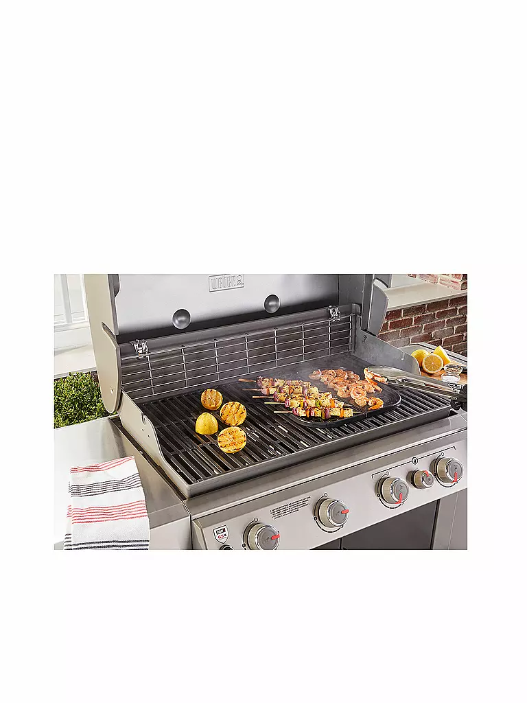 WEBER GRILL | 2 in 1 Sear Grate & Grillplatte 8858 | schwarz