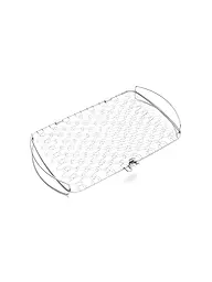WEBER GRILL | Fisch- und Gemüsehalter gross (ab 57cm) | silber