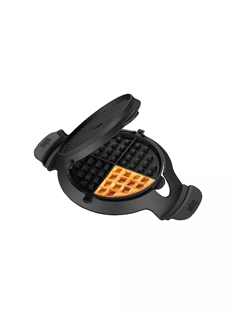 WEBER GRILL | Gourmet BBQ System - Waffel- und Sandwich Einsatz  | schwarz