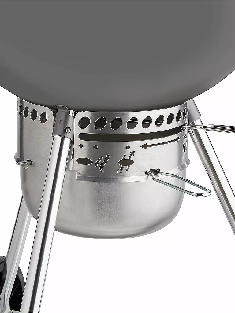 WEBER GRILL | Master Touch 70th Anniversary Edition Kettle Holzkohlegrill 57 cm | grau