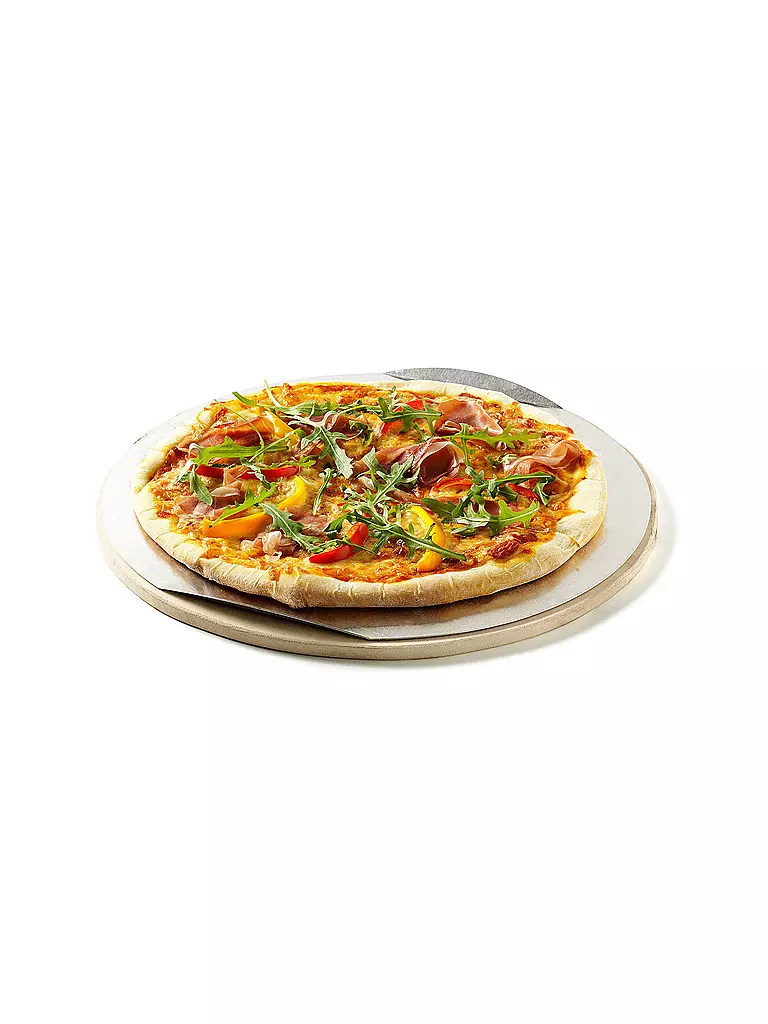 WEBER GRILL | Pizzastein rund 36,5cm  | braun