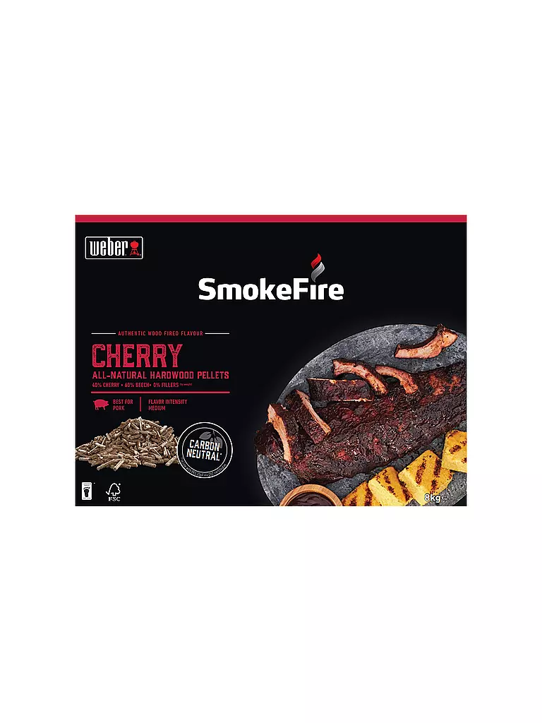 WEBER GRILL | Smokefire Holzpellets 8kg Kirschholz | braun