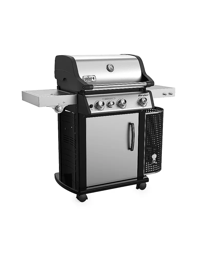 WEBER GRILL | Spirit Premium EP-335 GBS Gasgrill (Schwarz Edelstahl)) | silber