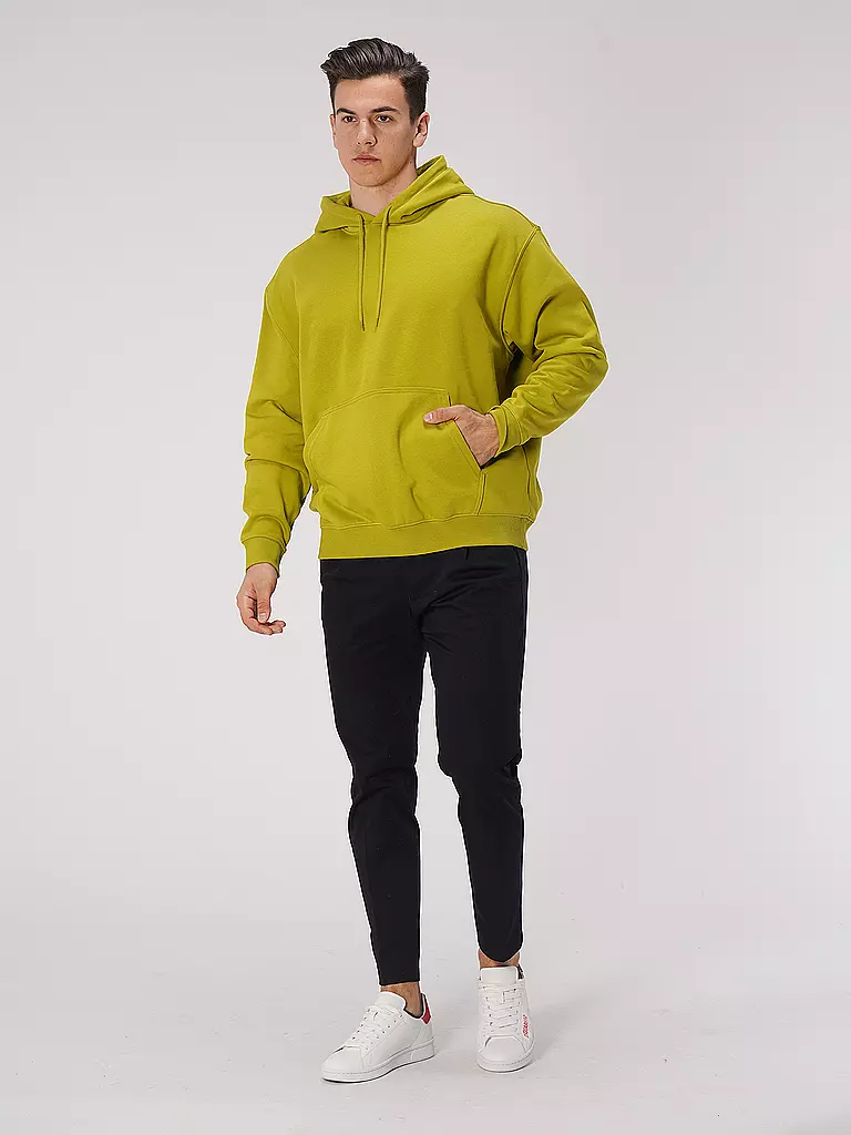 WEEKDAY | Kapuzensweater - Hoodie Oversized Fit | hellgrün