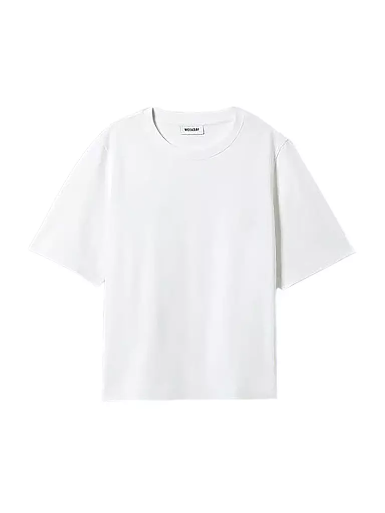 WEEKDAY | T-Shirt  | weiss