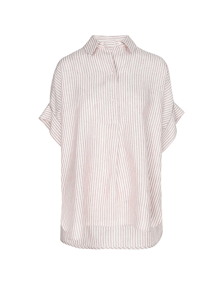 Weekend Max Mara Leinenbluse Wkdverve | 42 Rosa
