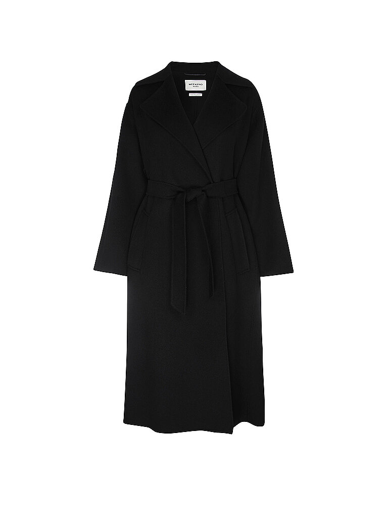 WEEKEND MAX MARA Wollmantel WKDOPEROSO schwarz | 32
