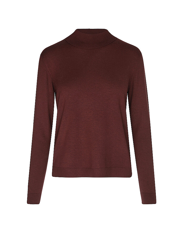 WEEKEND MAX MARA Rollkragenpullover WKDKIKU dunkelrot | XL