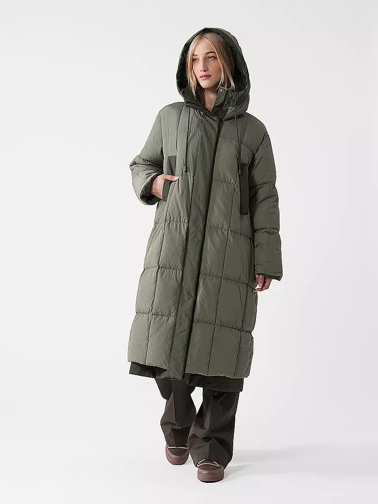 WEEKEND MAX MARA | Daunensteppmantel USSITA | grün