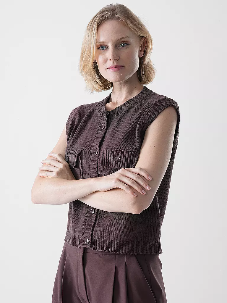 WEEKEND MAX MARA | Gilet CAPRARA | braun