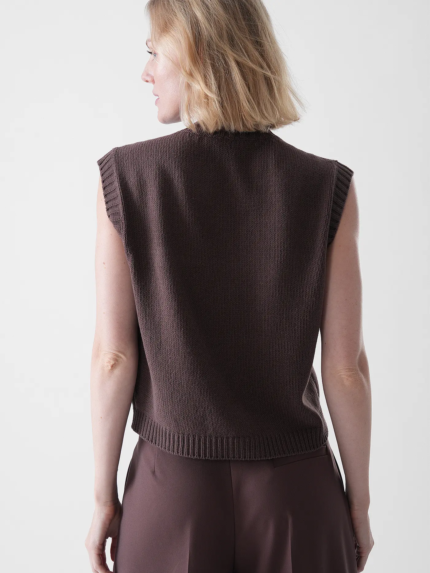 WEEKEND MAX MARA | Gilet CAPRARA | braun