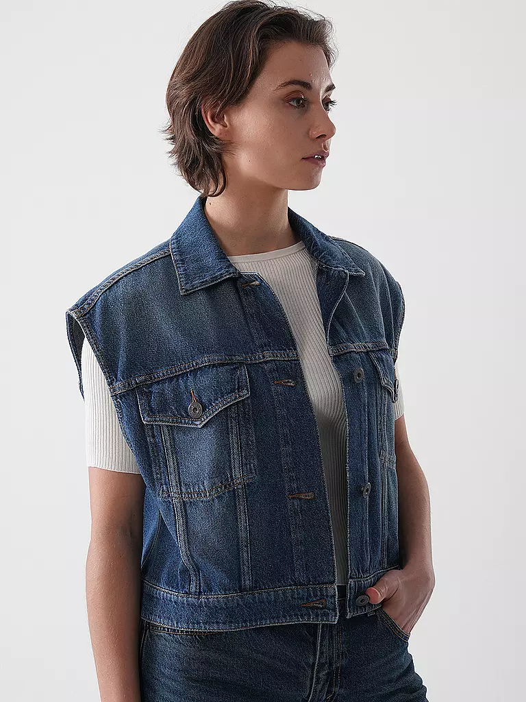 WEEKEND MAX MARA | Gilet MAPPA | dunkelblau