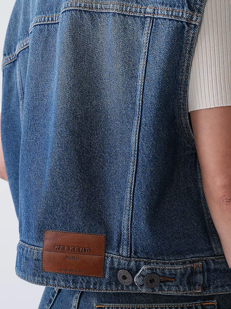WEEKEND MAX MARA | Gilet MAPPA | dunkelblau