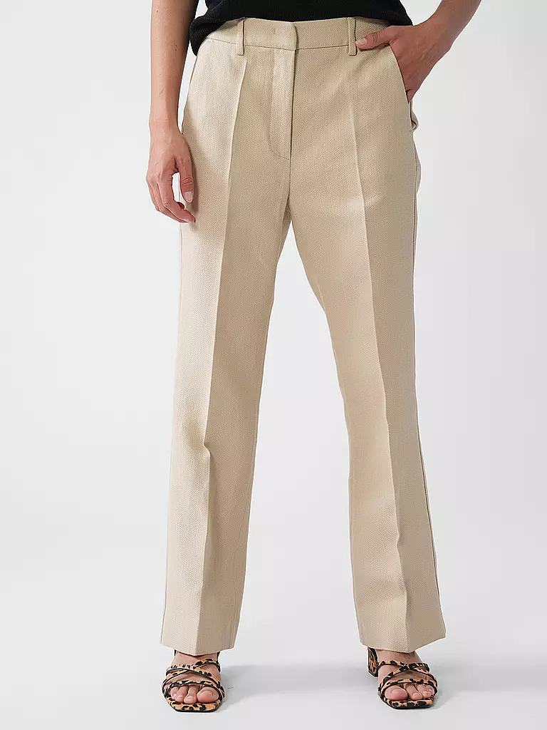 WEEKEND MAX MARA | Hose Flared Fit 7/8 AGAPE | creme