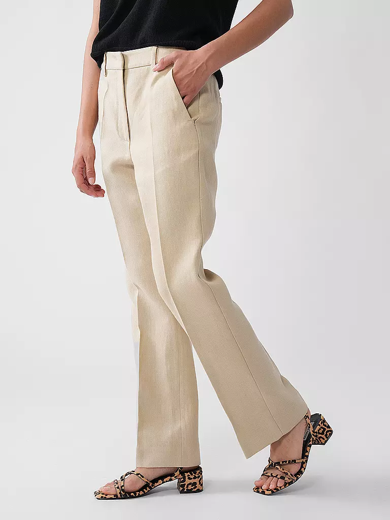 WEEKEND MAX MARA | Hose Flared Fit 7/8 AGAPE | creme