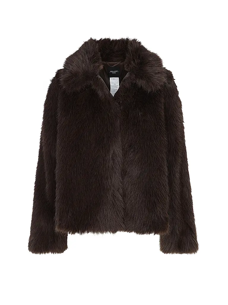 WEEKEND MAX MARA | Jacke in Felloptik BRENTA1234 | Braun