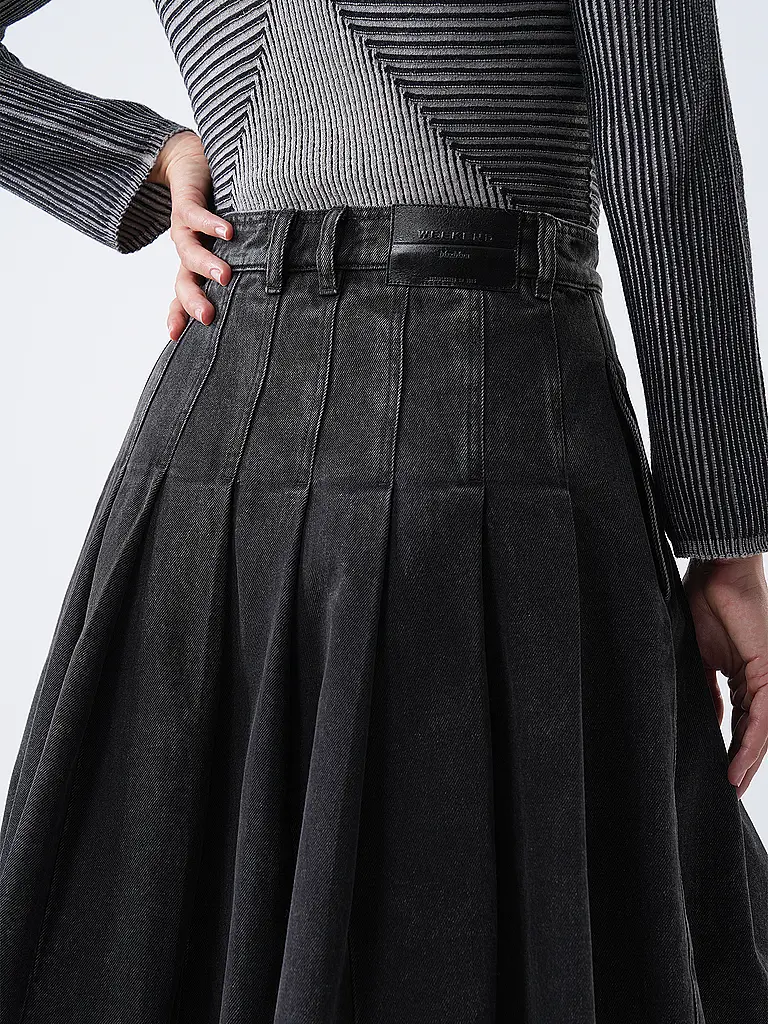 WEEKEND MAX MARA | Jeansrock BRONZO | Schwarz