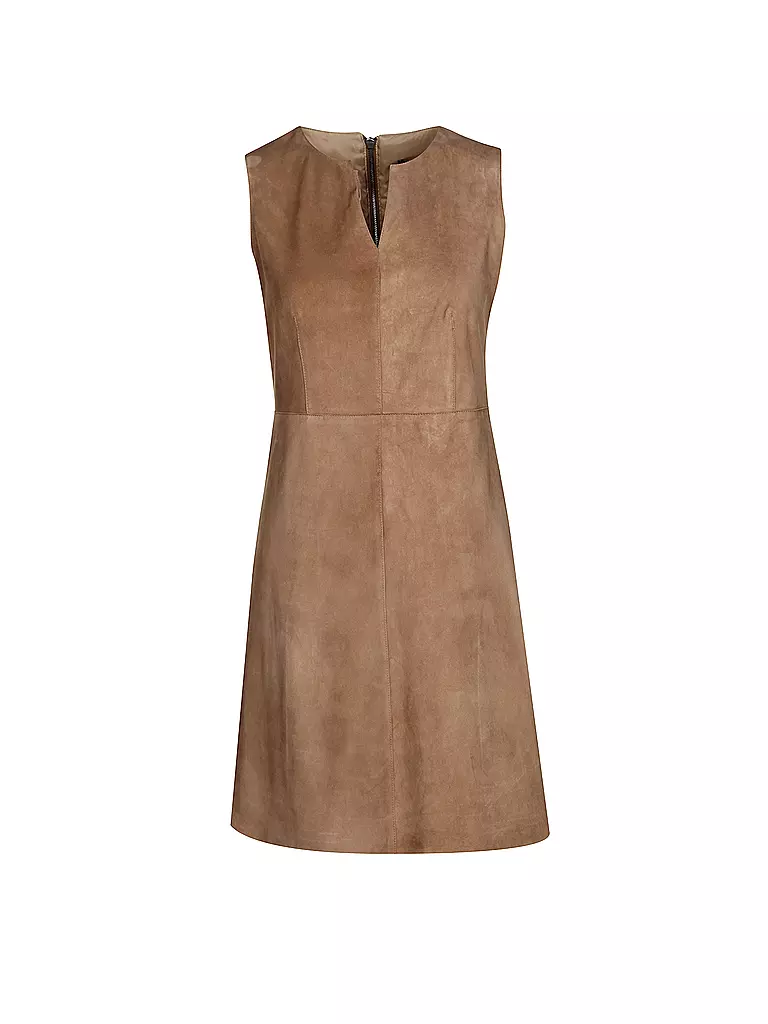 WEEKEND MAX MARA | Leder-Kleid "Lente" | 