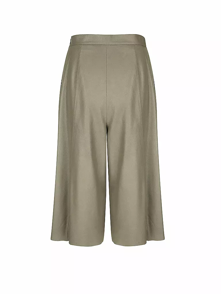 WEEKEND MAX MARA | Lederculotte 7/8 Cognac | grün