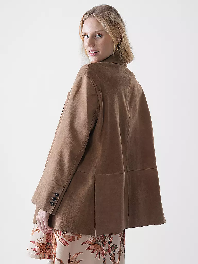 WEEKEND MAX MARA | Lederjacke | braun