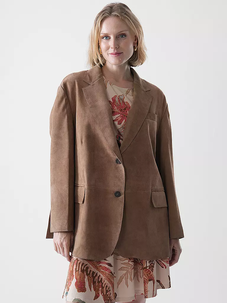 WEEKEND MAX MARA | Lederjacke | braun